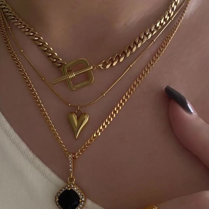 Heart Shape Pendant Necklace