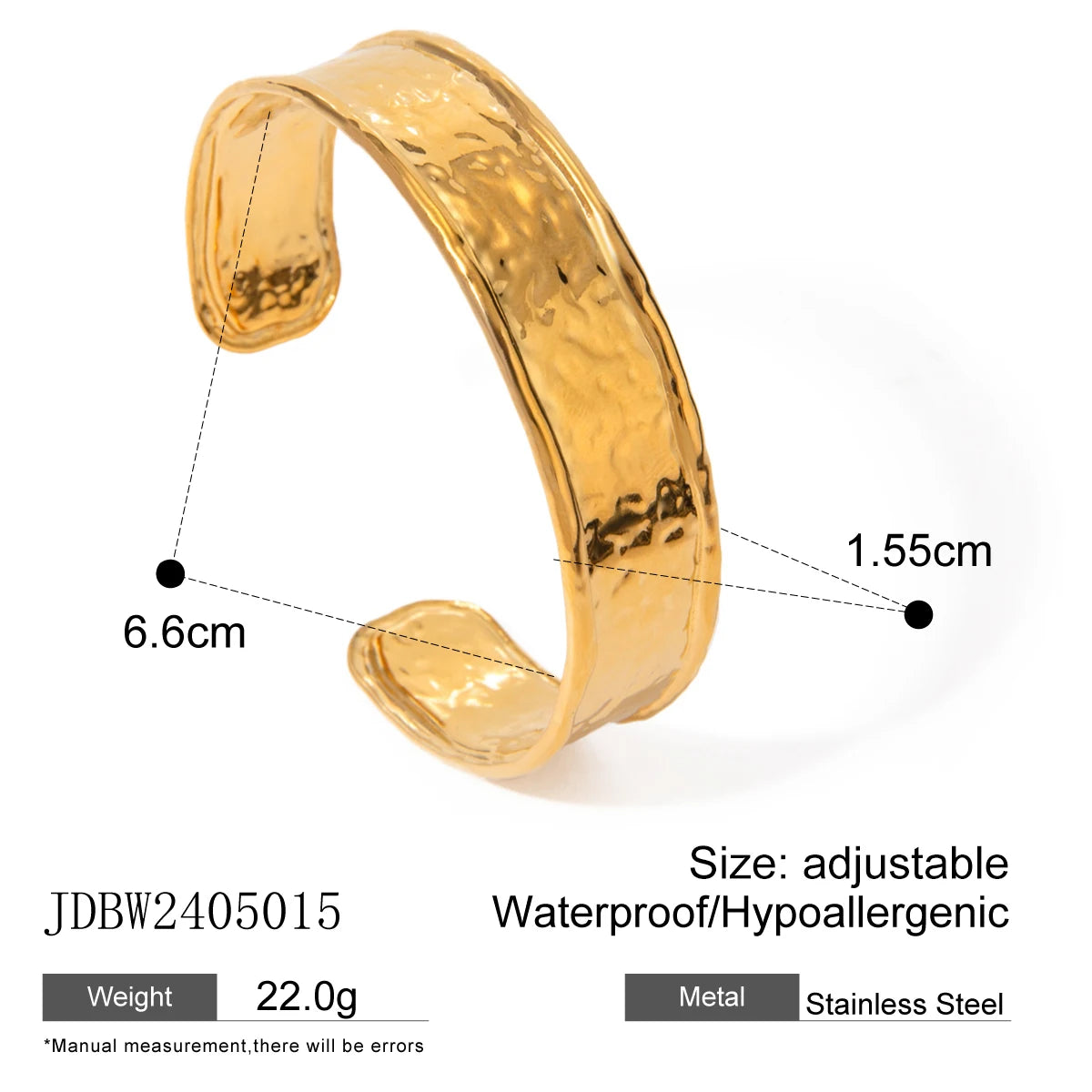 Wide Cuff Bracelet Bangle Jewelry