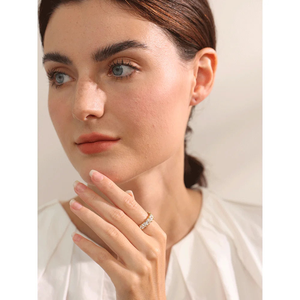 Heart Cubic Zirconia Ring