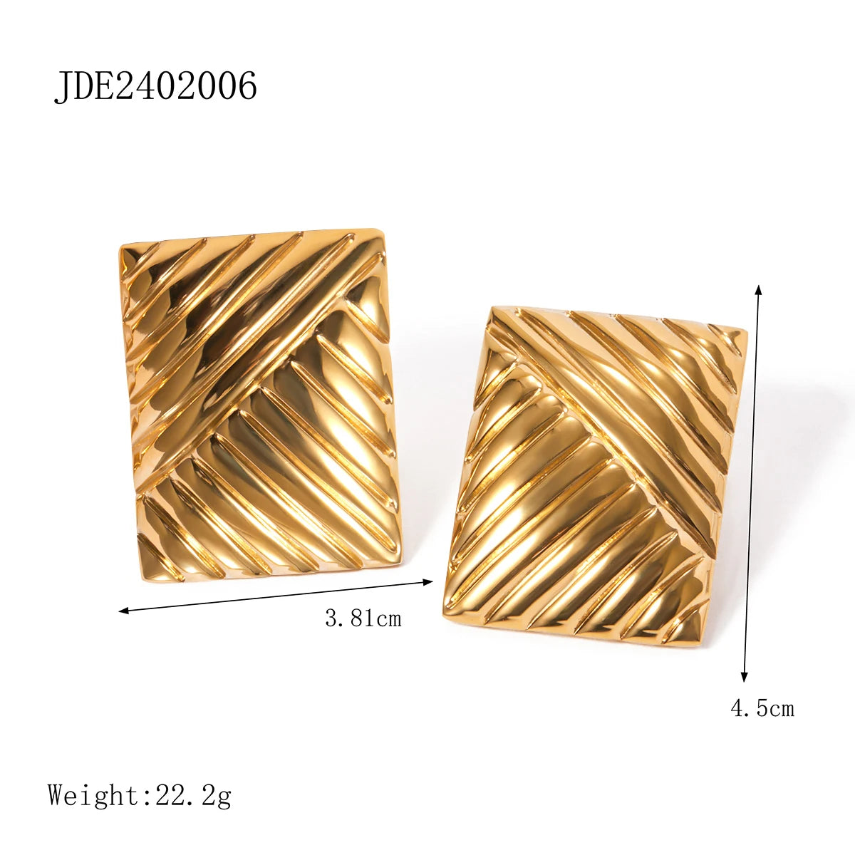 Vintage-Inspired Stud Earrings