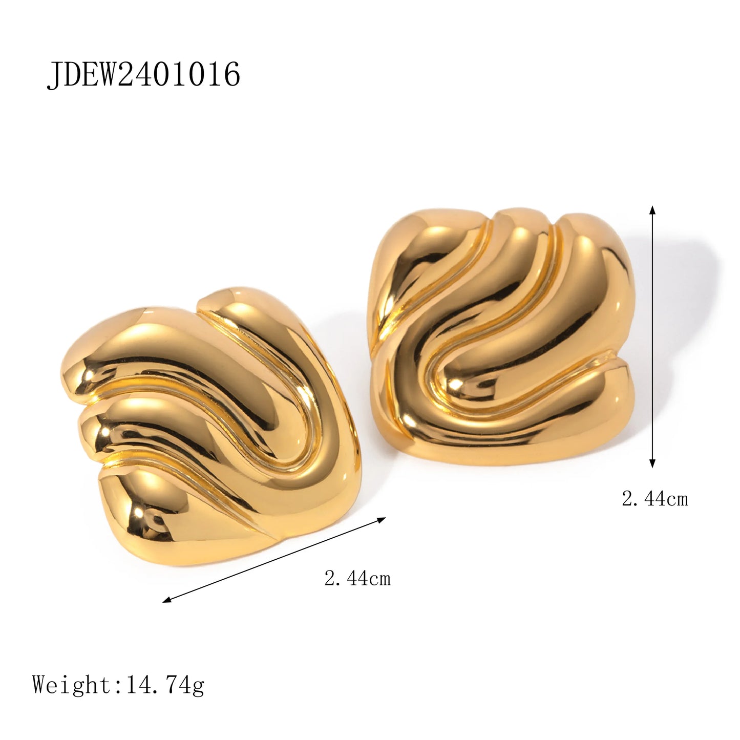 Vintage-Inspired Stud Earrings
