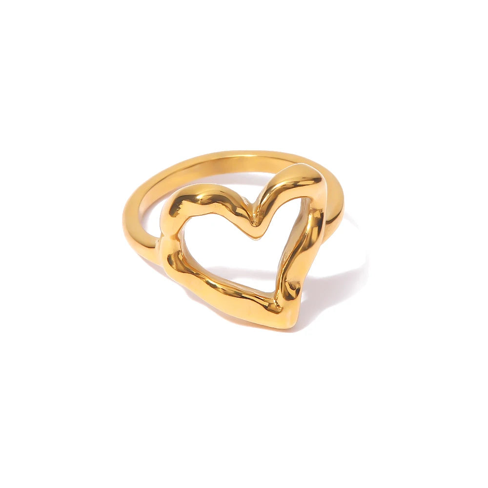18K Gold PVD Plated Rings