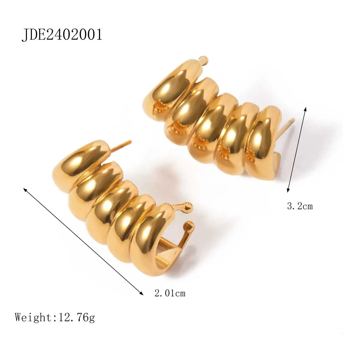 Vintage-Inspired Stud Earrings
