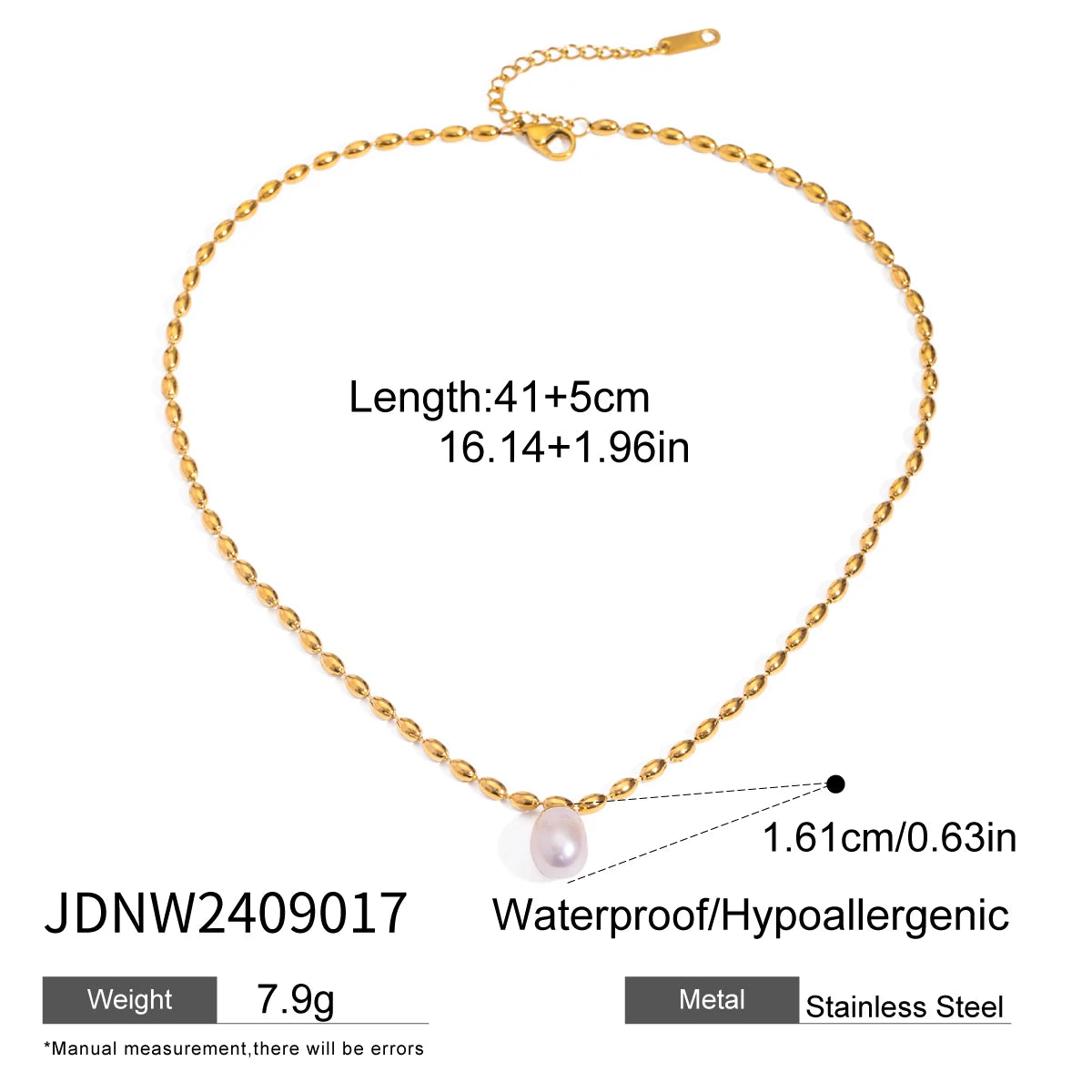 Pearl Pendant Sweet Necklace