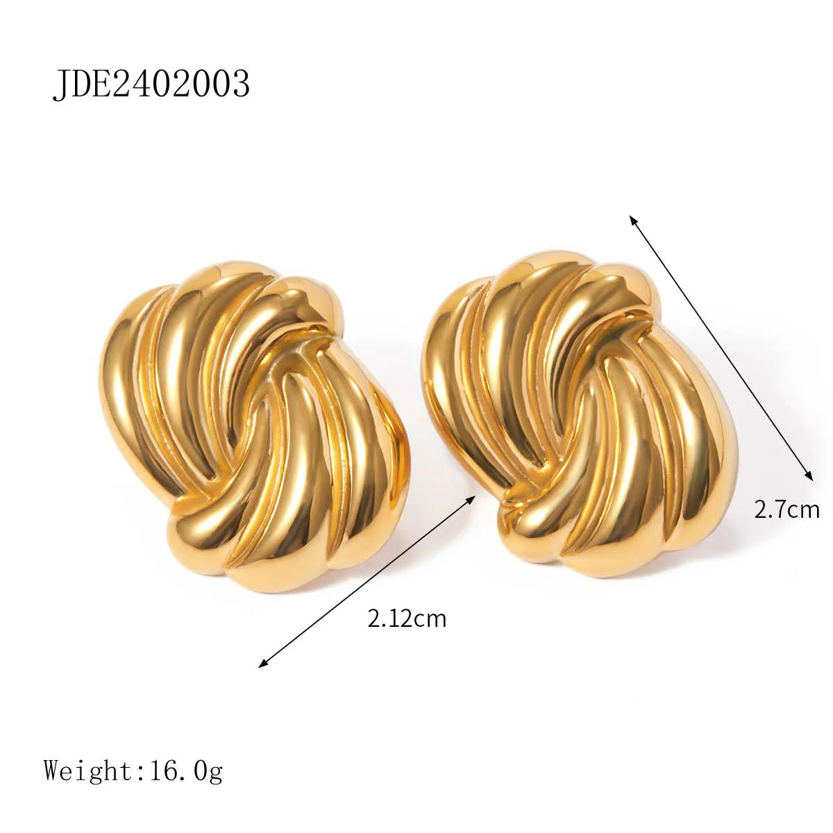 Vintage-Inspired Stud Earrings