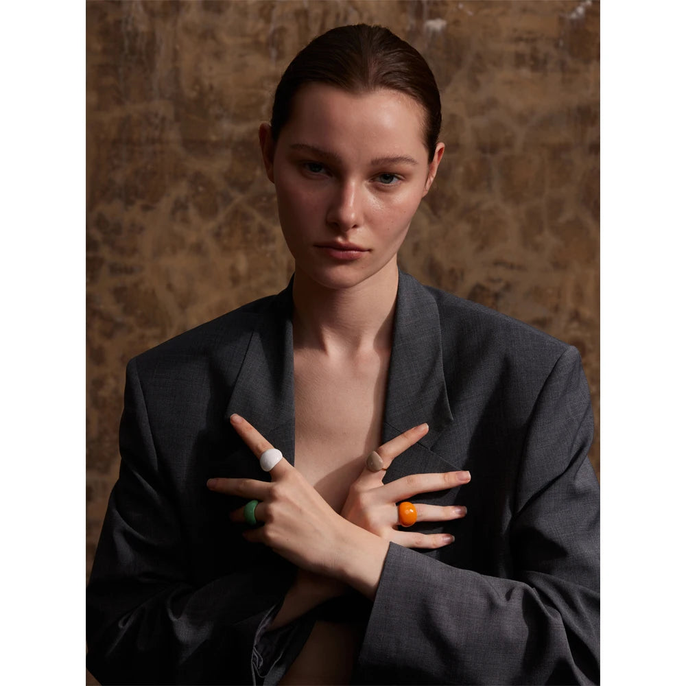 MultiColor Enamel Waterproof Ring