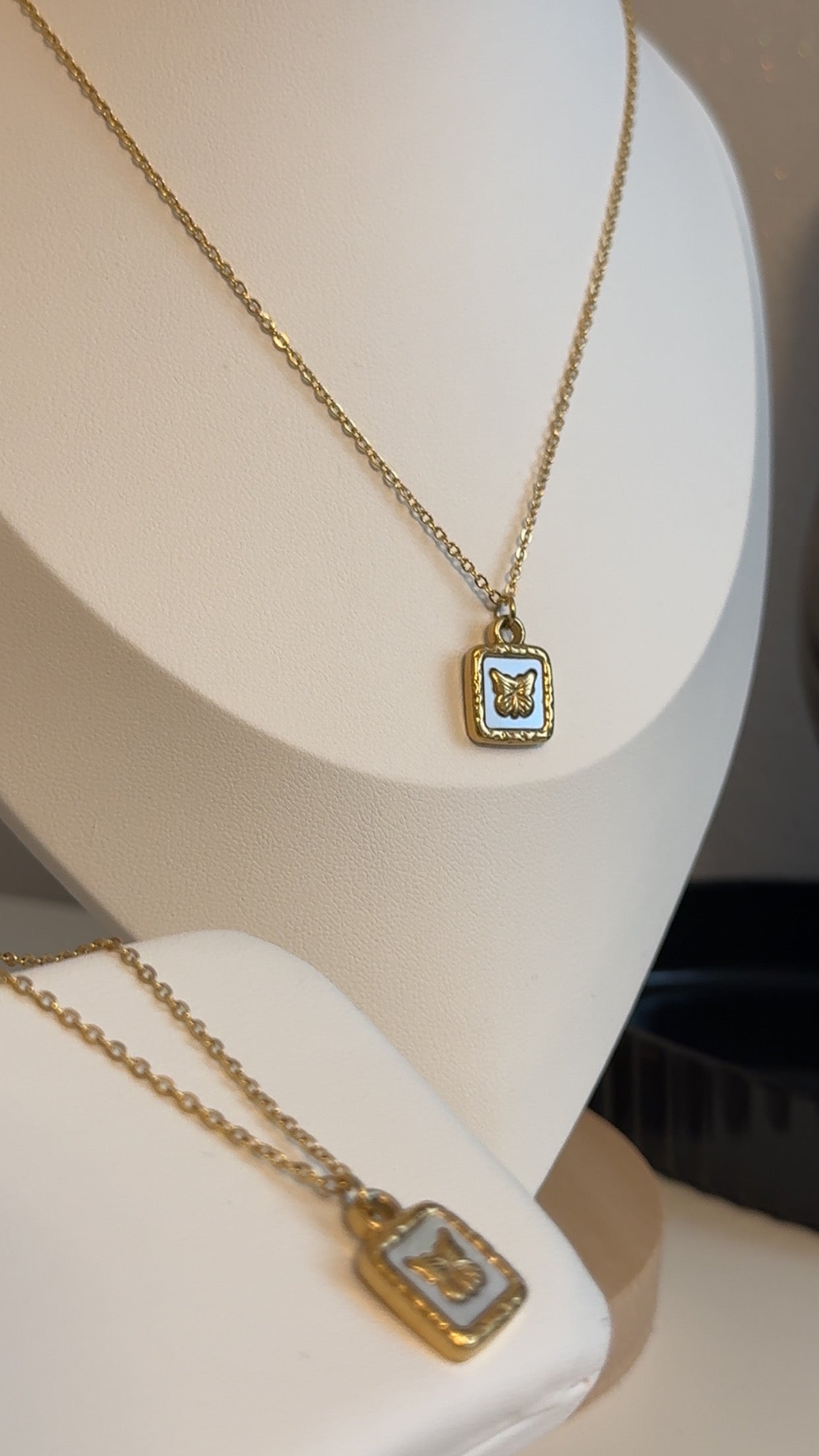 Butterfly Pendant Necklace