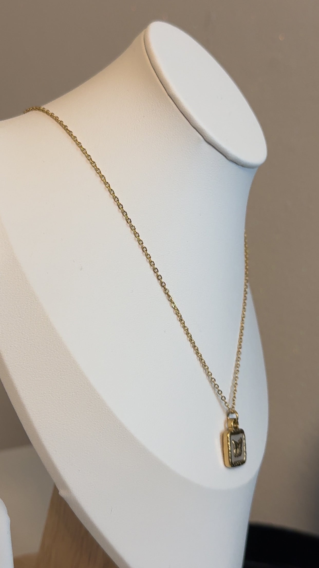 Butterfly Pendant Necklace