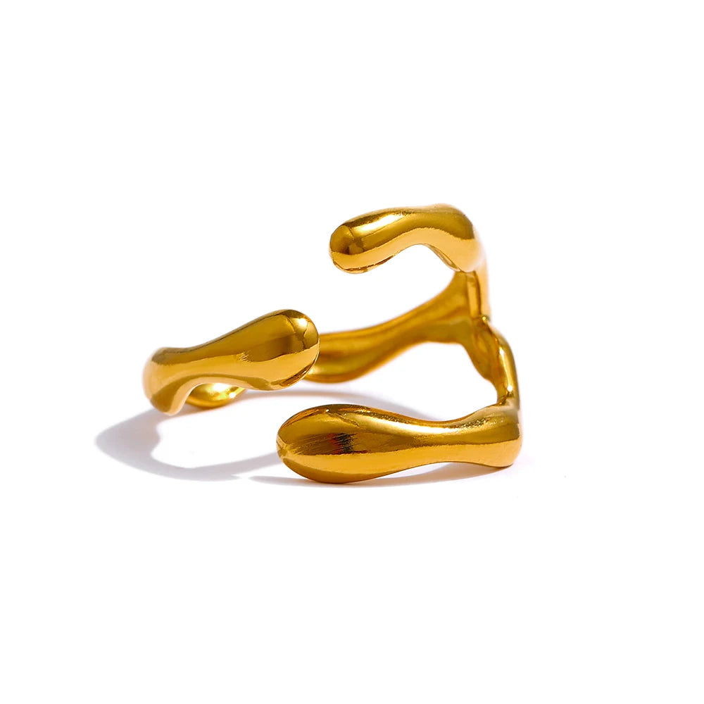 New Design Metalic Stainless Steel Ring