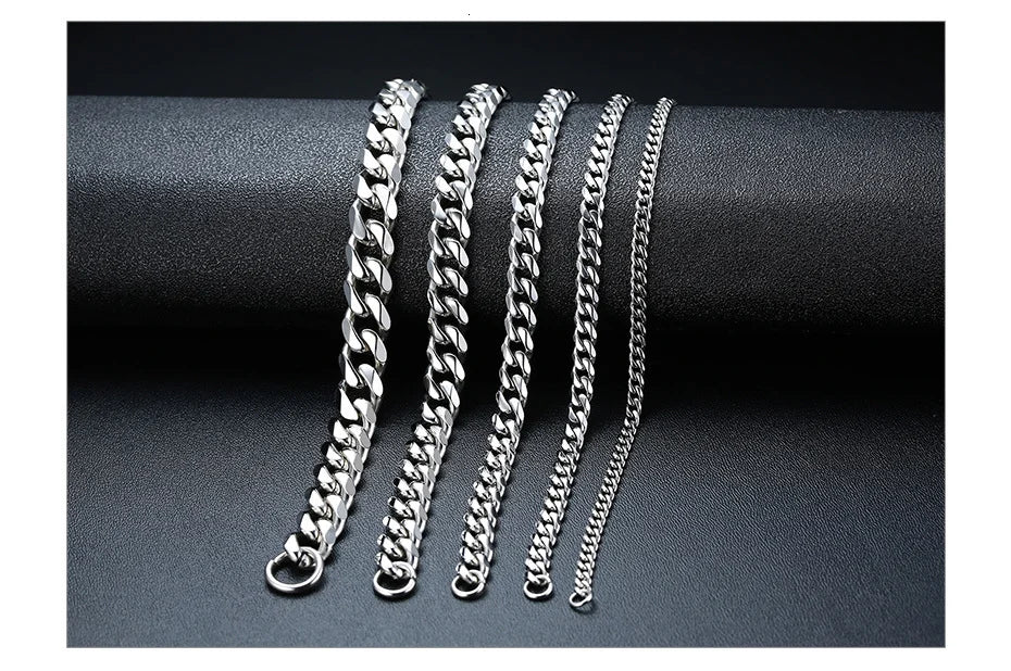 Chunky Miami Curb Chain Bracelet for Men