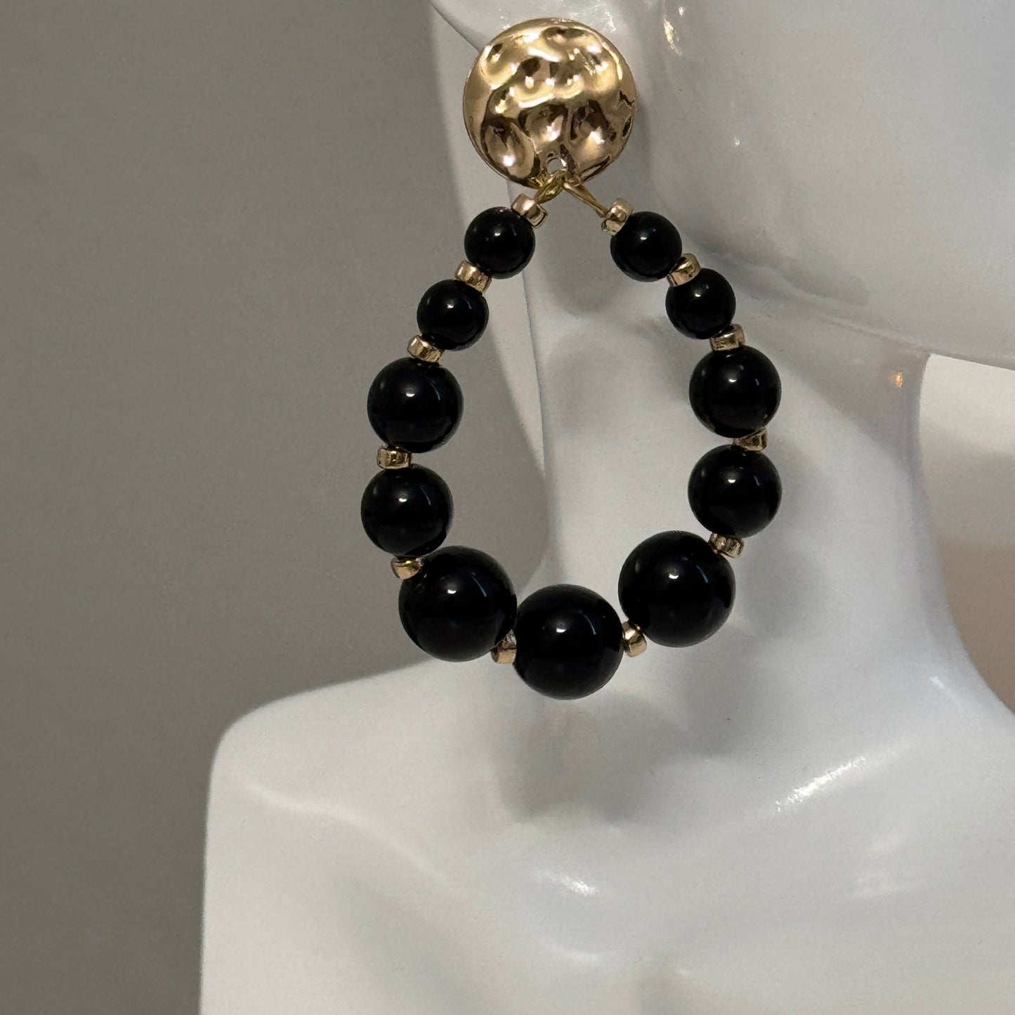 Fashion Beaded Drop Earrings