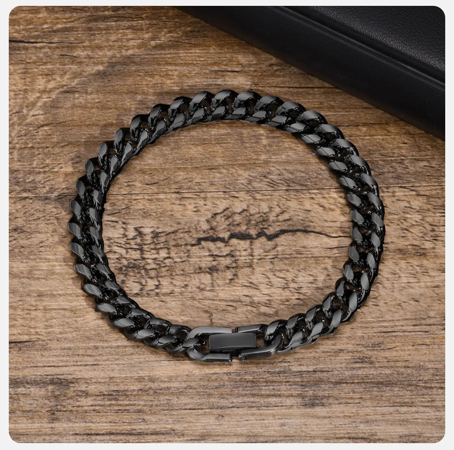 Bold Cuban Chain Bracelets