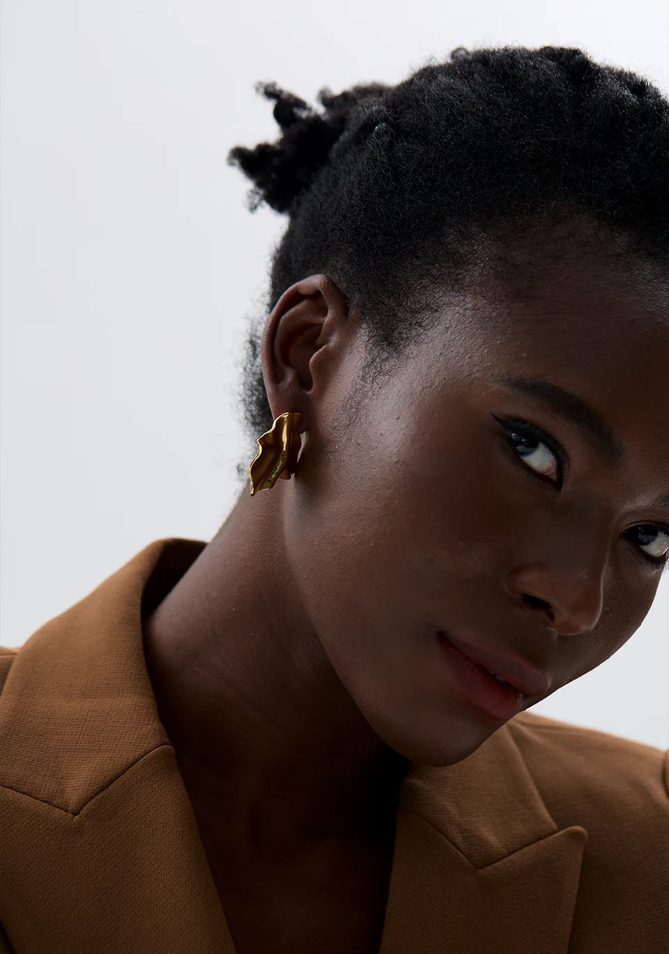 Geometric Big Stud Earrings
