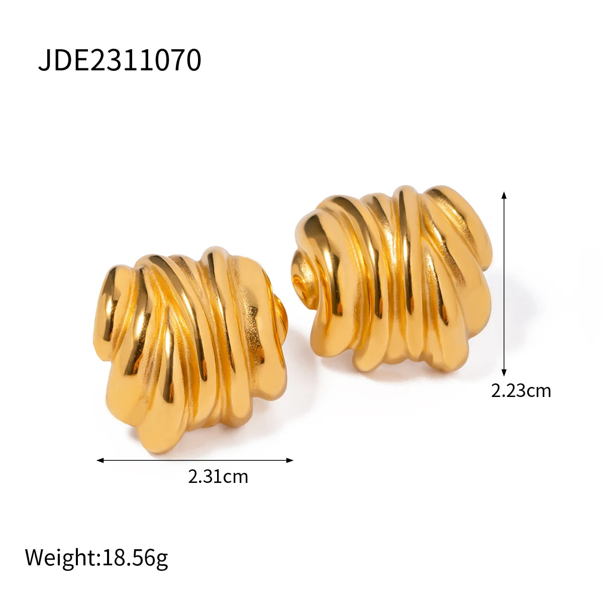 Vintage-Inspired Stud Earrings