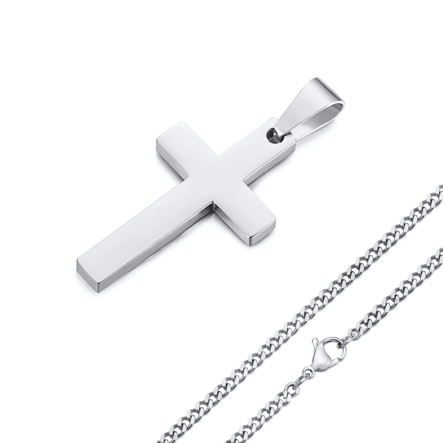 Waterproof Cross Necklaces for Men