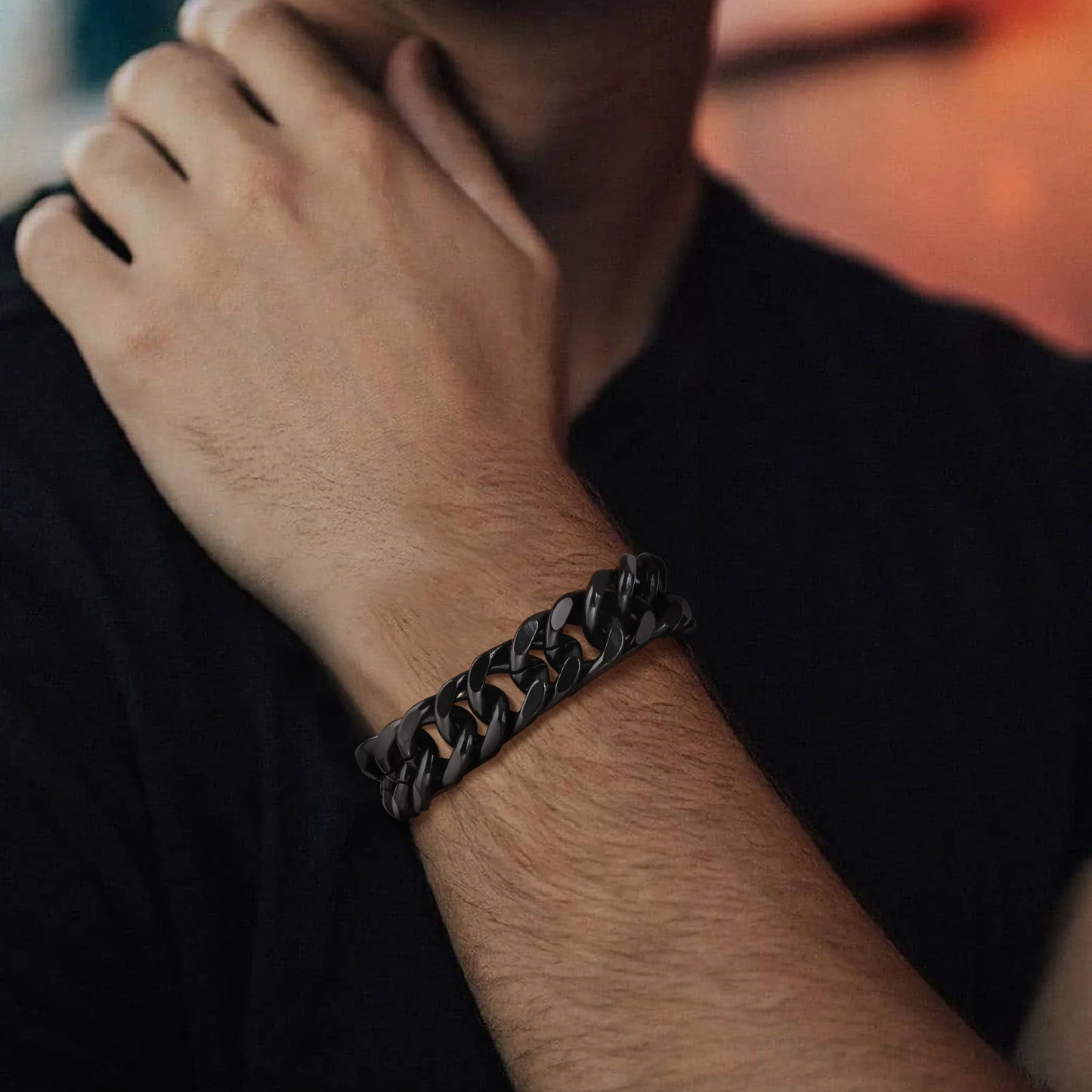 Stainless Steel Cuban Chain Bracelet