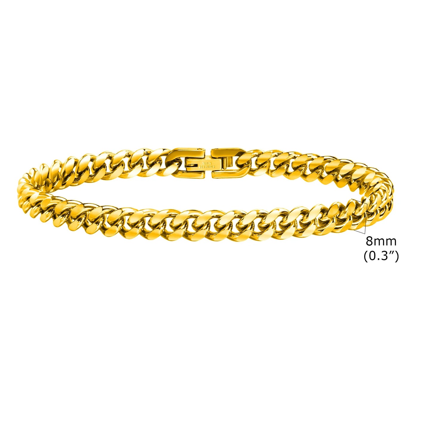 Bold Cuban Chain Bracelets