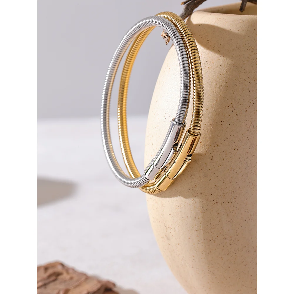 316 Stainless Steel Statement Chain Bracelet