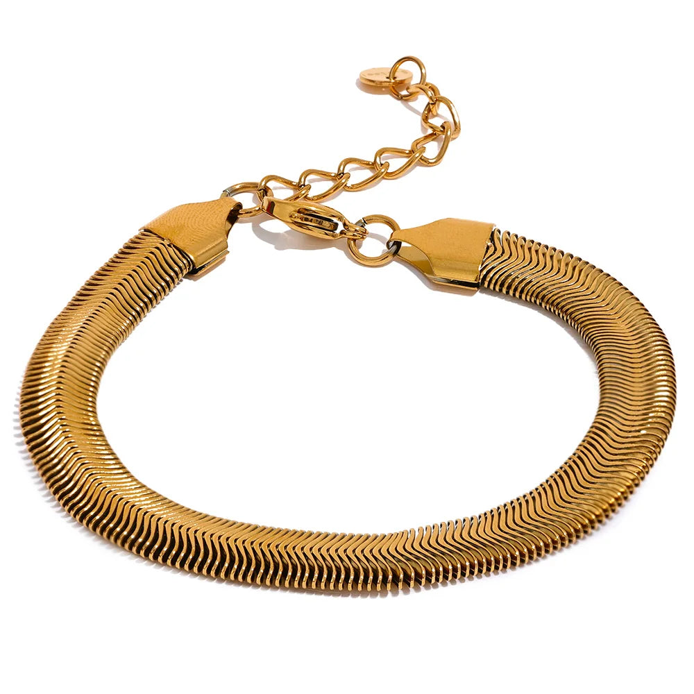 Geometric Punk Chain Necklace