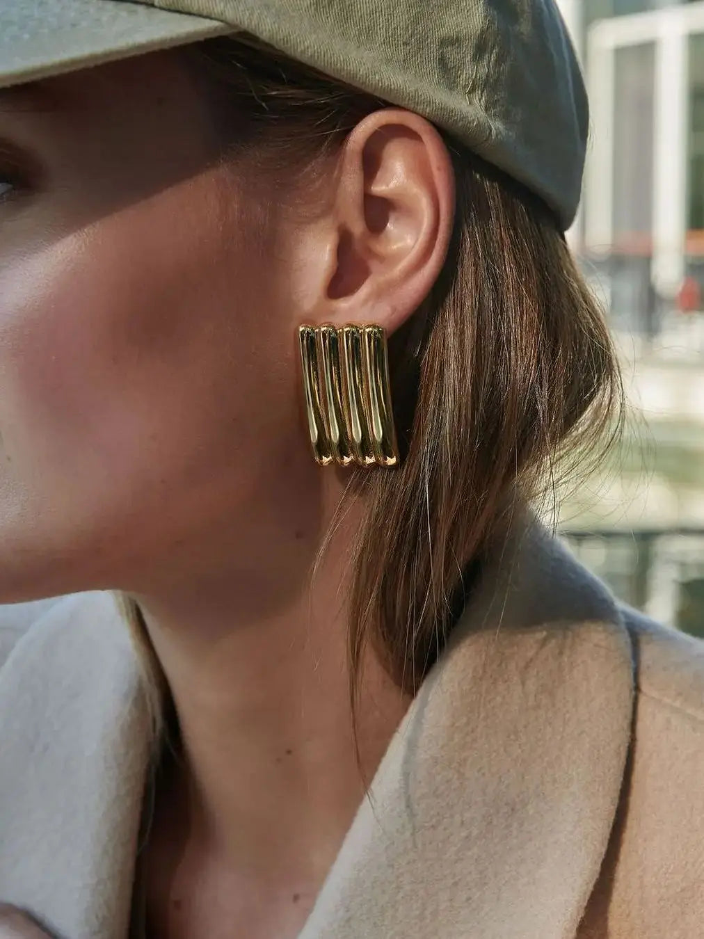 Vintage-Inspired Stud Earrings