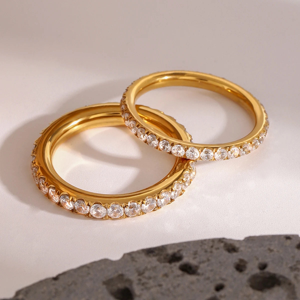 Cubic Zirconia Rhinestones Ring