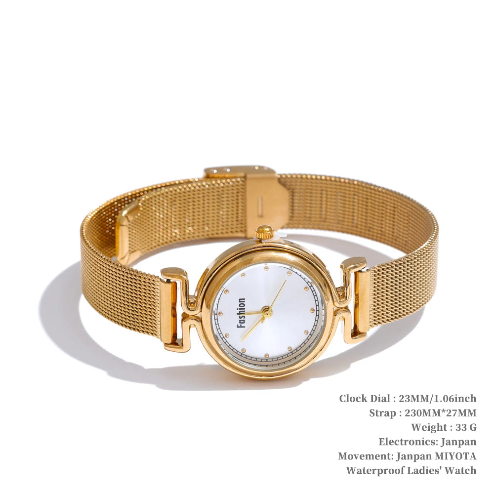 Stainless Steel Lades' Watch with Japan Movement