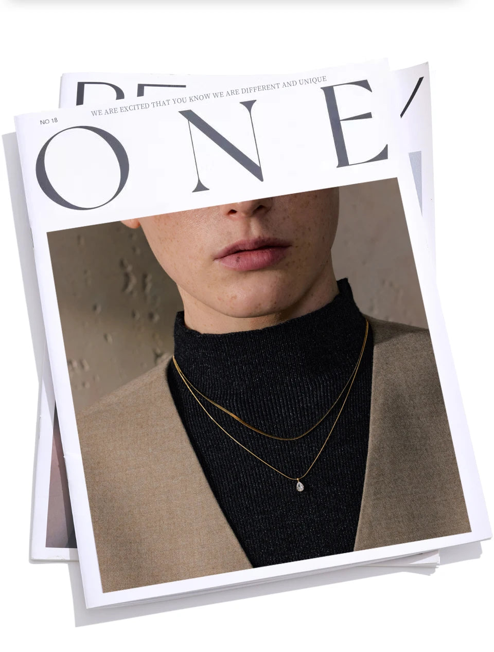 Double Layer Snake Chain Zircon Necklace