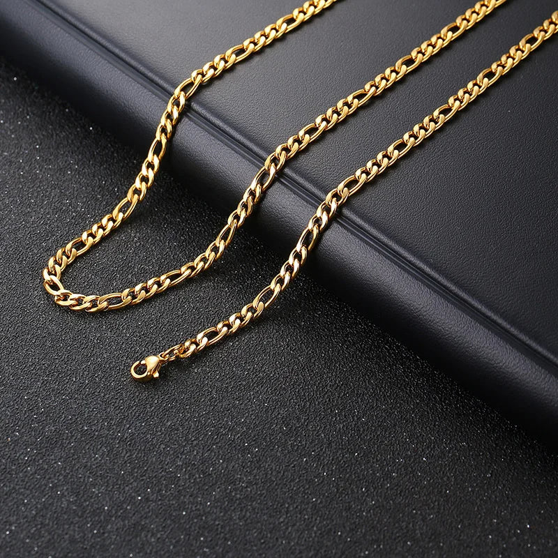 3D Vertical Bar Necklaces for Men