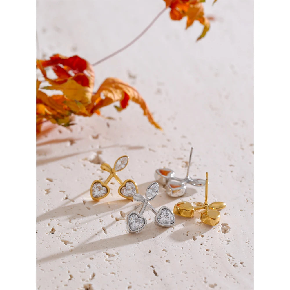 Cherry Stud Earrings