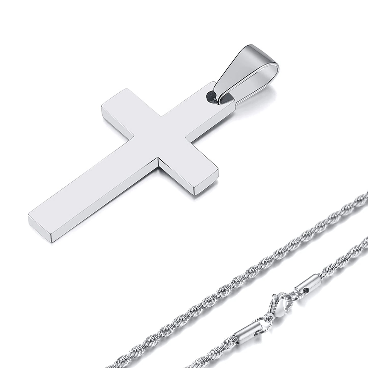 Waterproof Cross Necklaces for Men