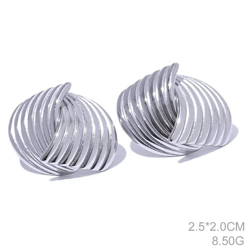 Geometric Unusual Stud Earrings