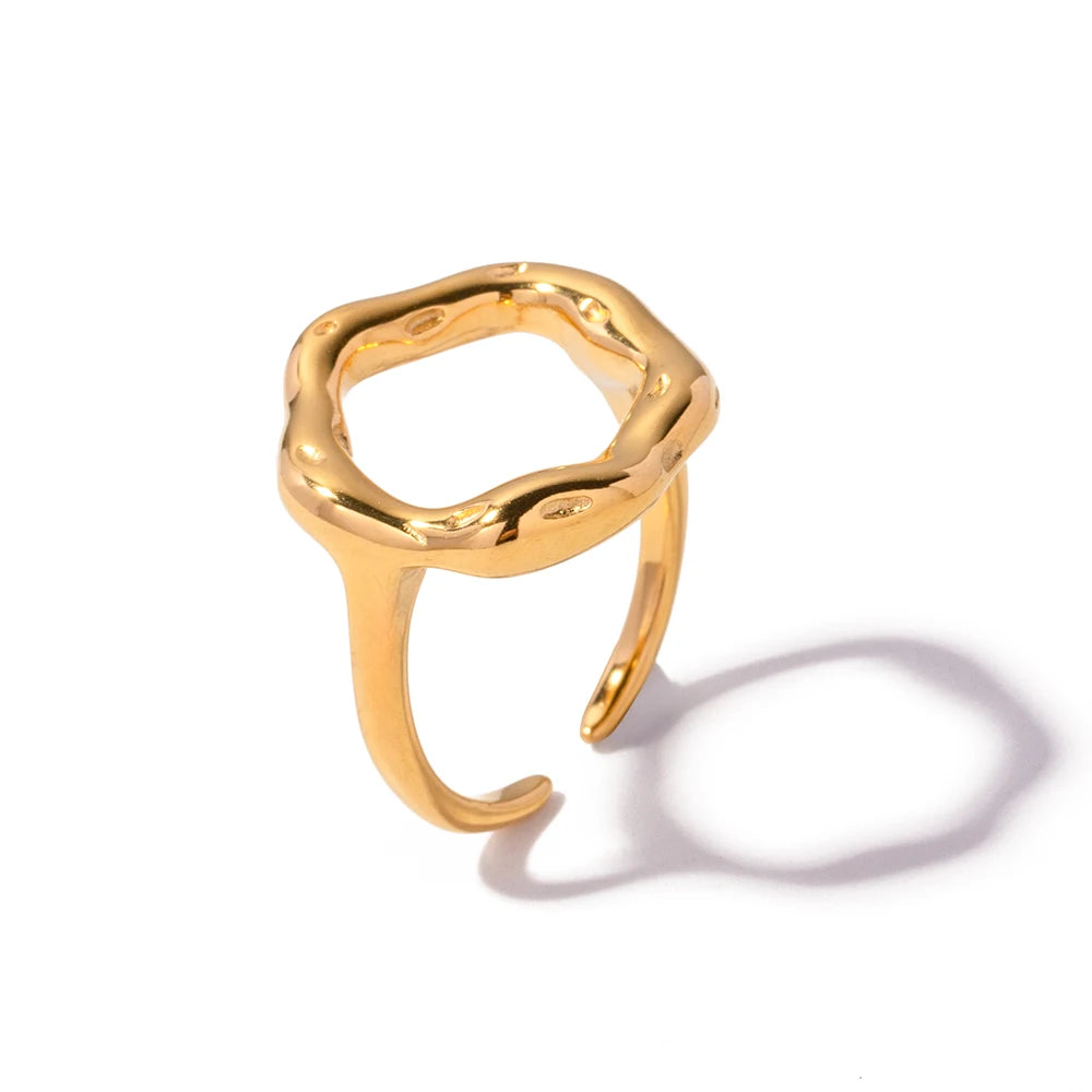 18K Gold PVD Plated Rings