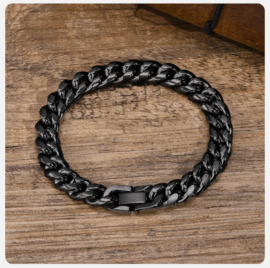 Bold Cuban Chain Bracelets