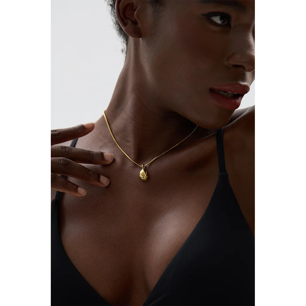 Waterproof Geometric Pendants Necklace