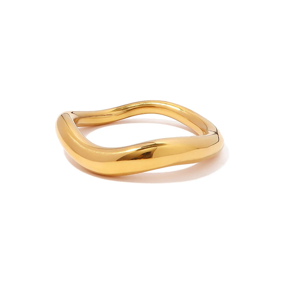 18K Gold PVD Plated Rings