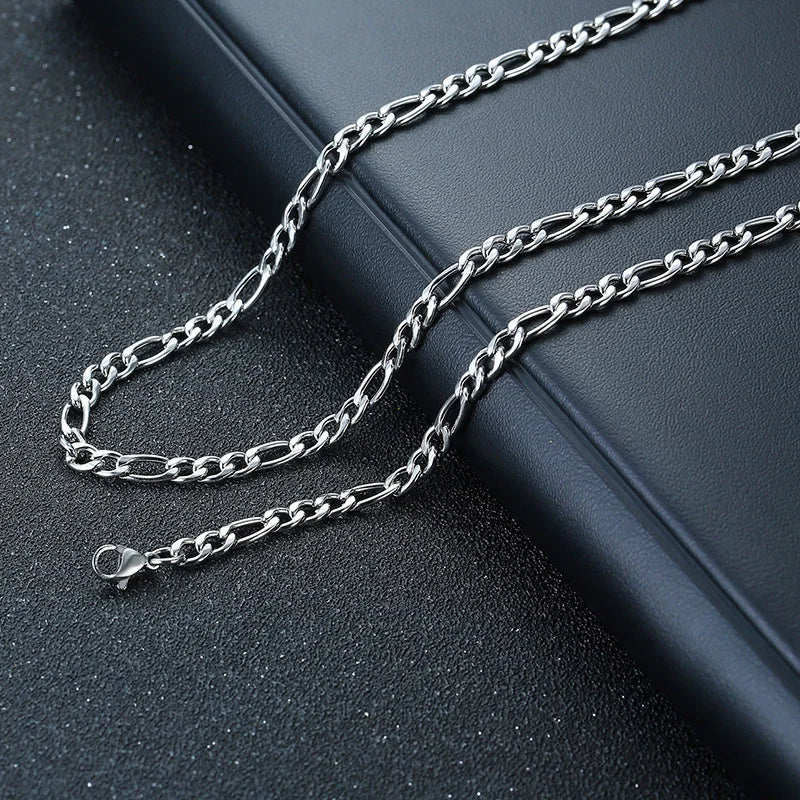 3D Vertical Bar Necklaces for Men