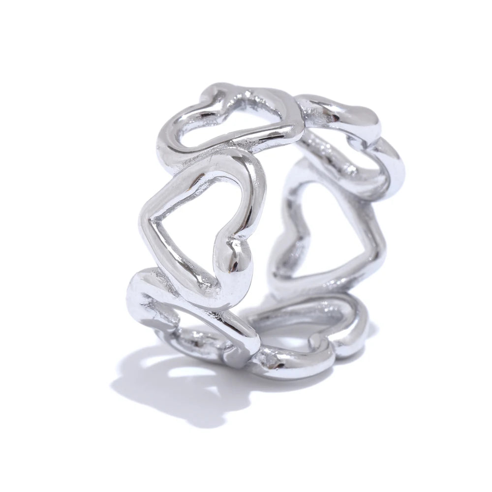 Hollow Heart Ring