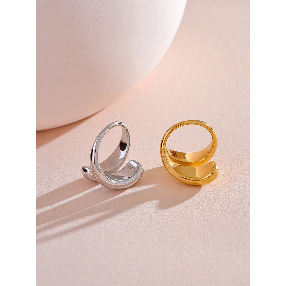 Chic Unique Stainless Steel Unusual Ring