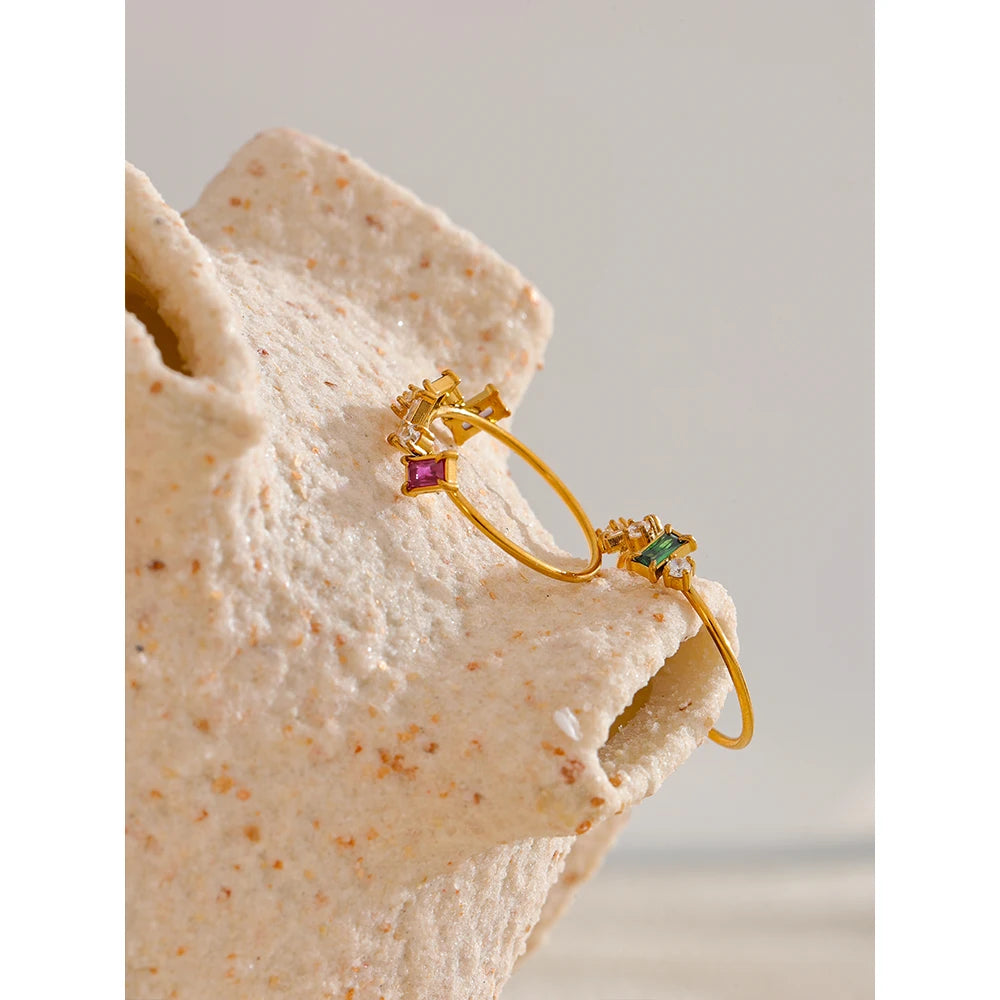 Cubic Zirconia Thin Ring