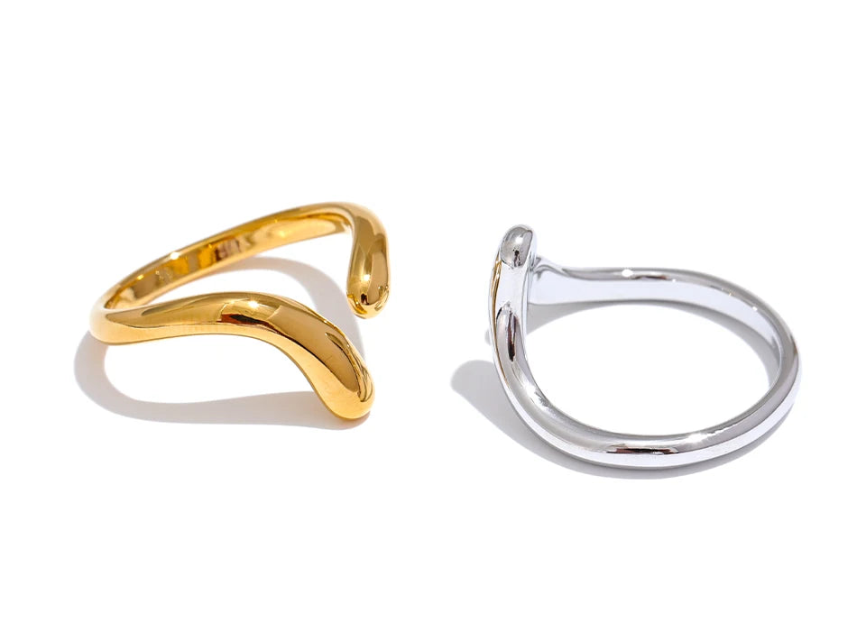 Minimalist Chic Adjustable Open Ring