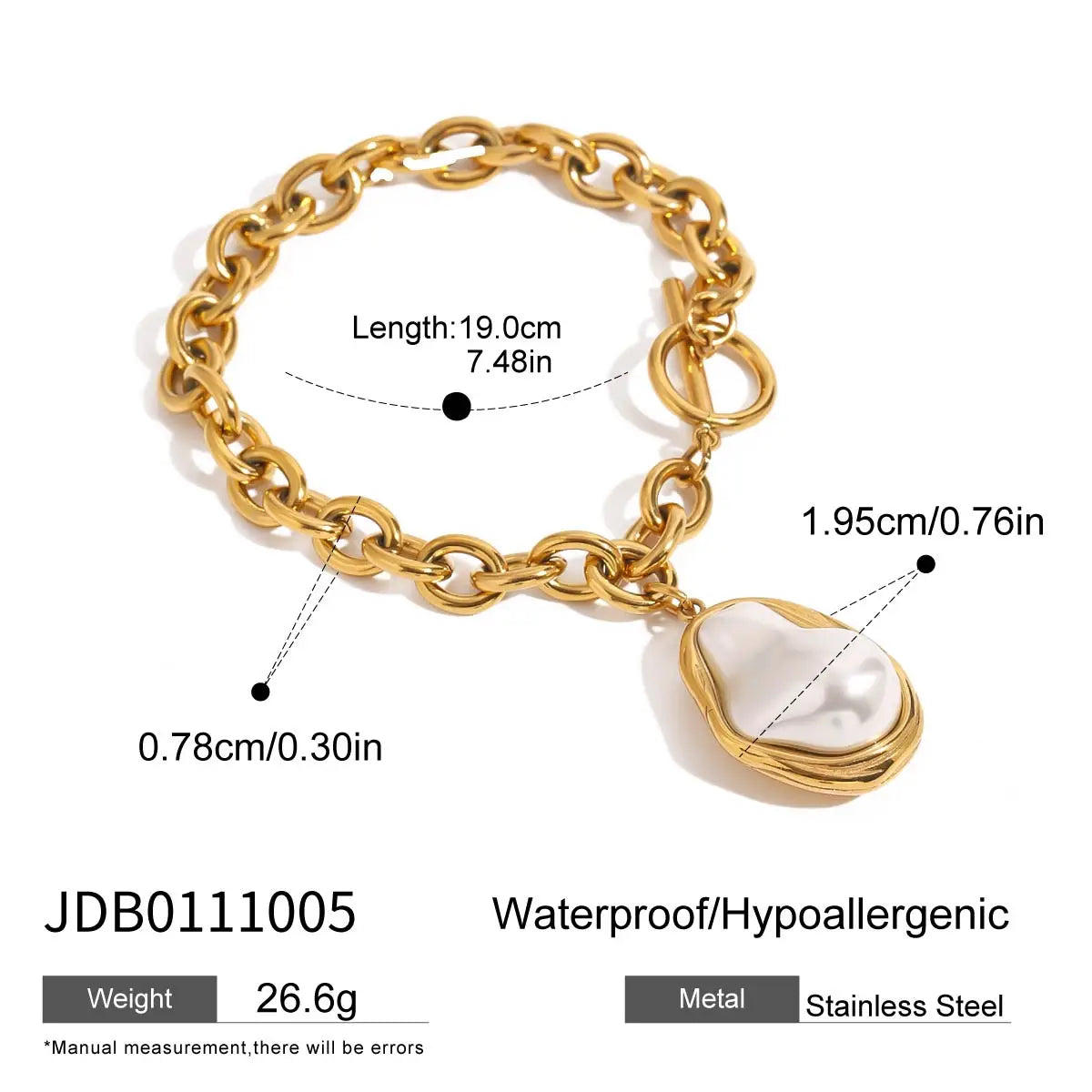Pearl Stacked Bracelet