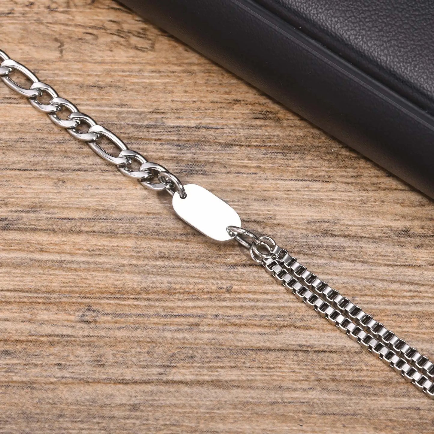 A-Z Initial Link Chain Bracelets