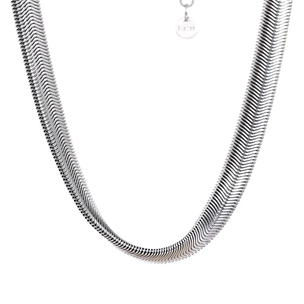 Geometric Punk Chain Necklace