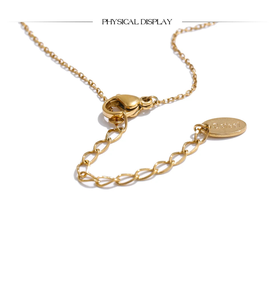 Delicate Zirconia Heart Necklace