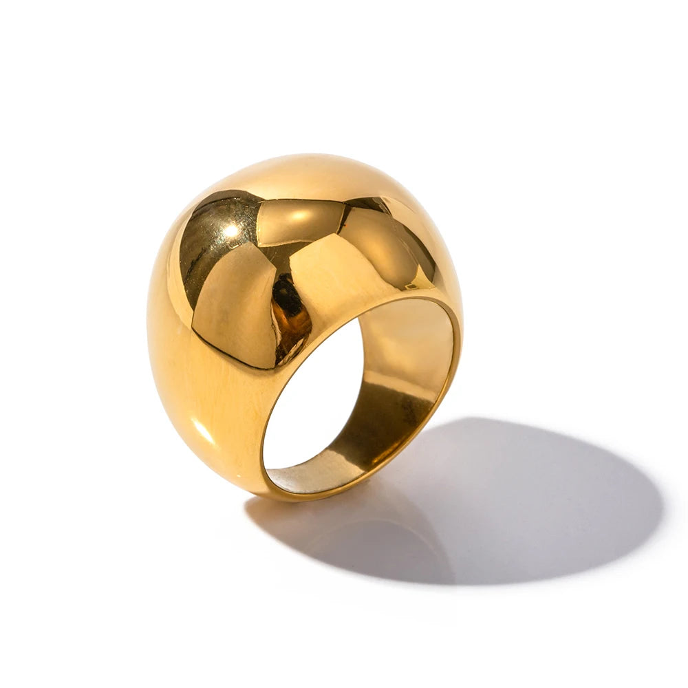 18K Gold PVD Plated Rings