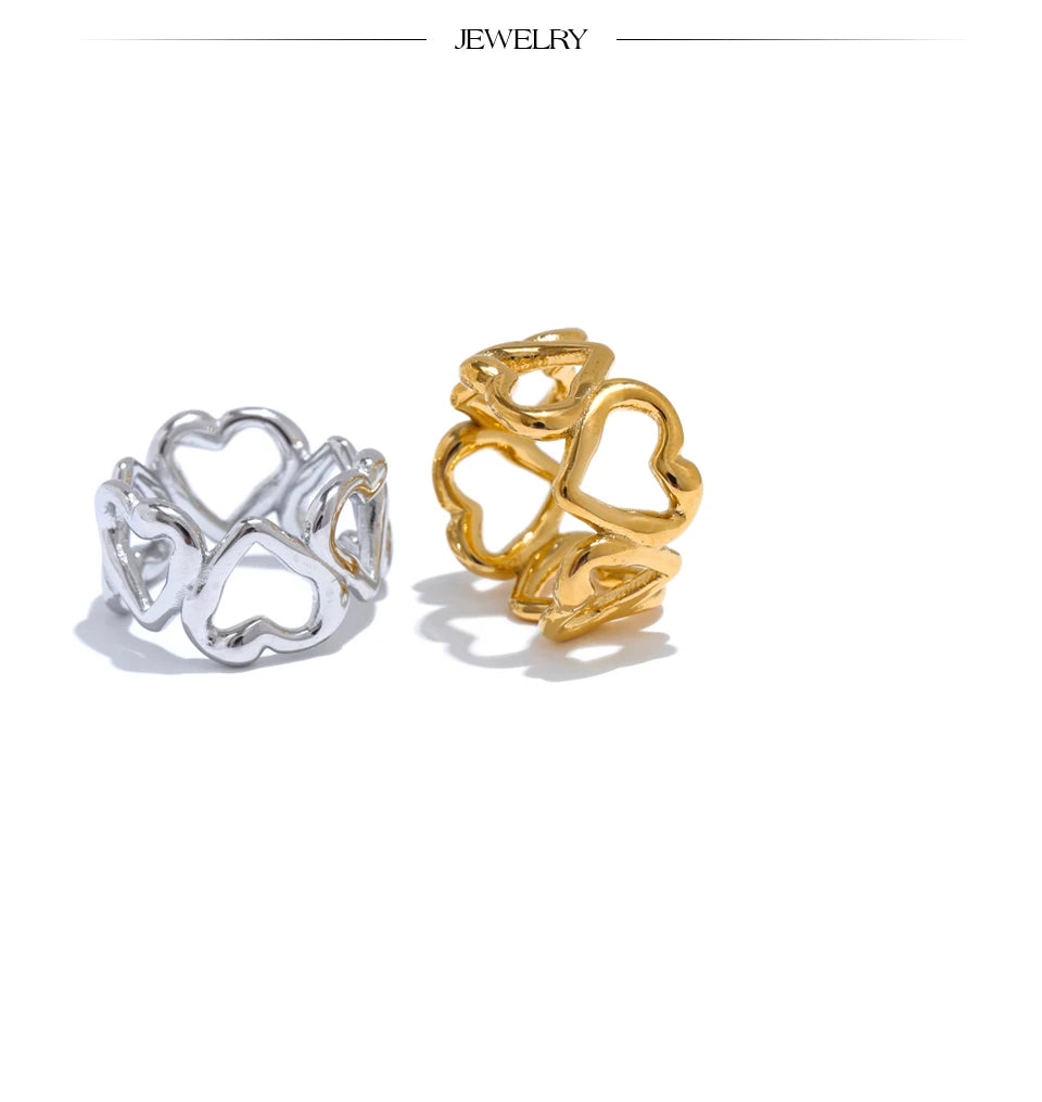 Hollow Heart Ring