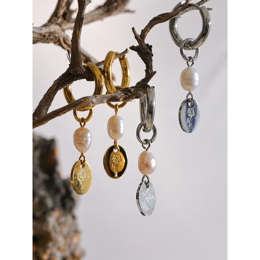 Flower Drop Handmade Chic Earrings