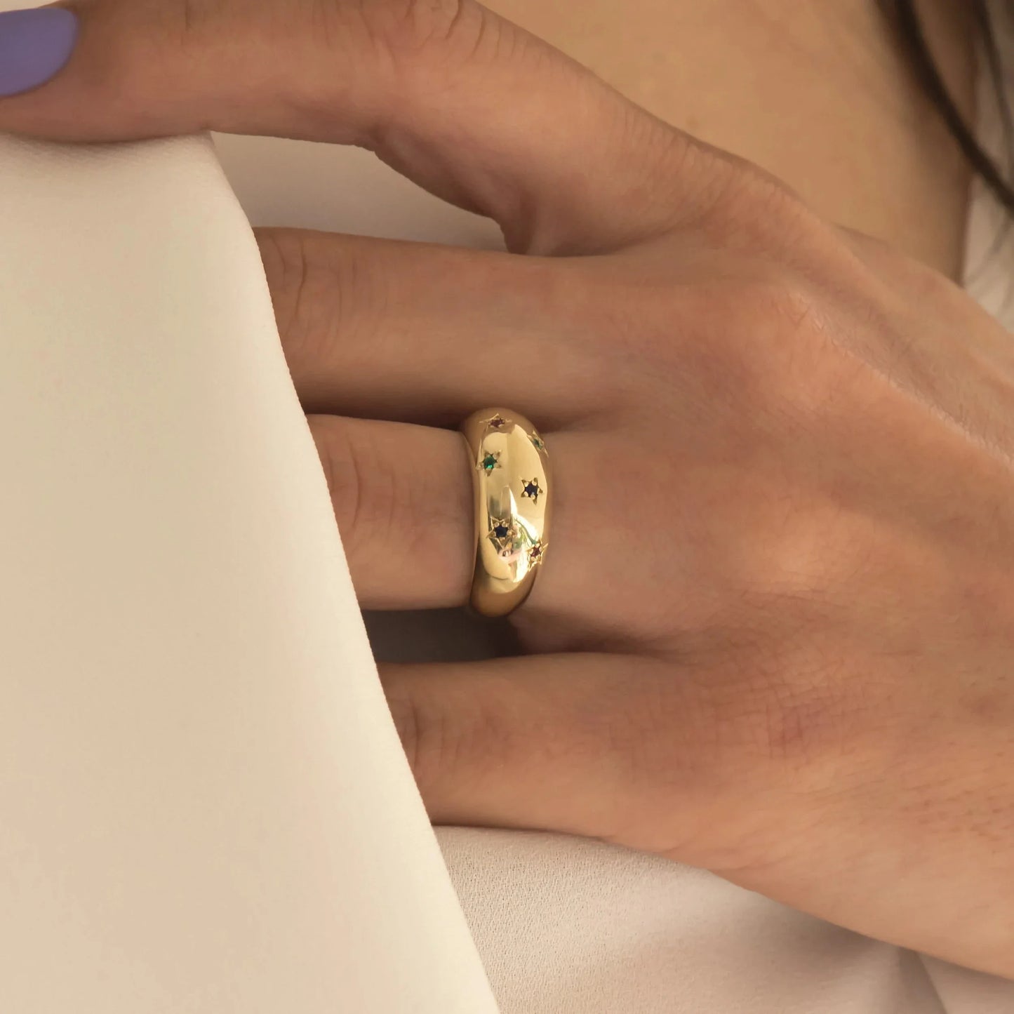 18K Gold PVD Plated Rings