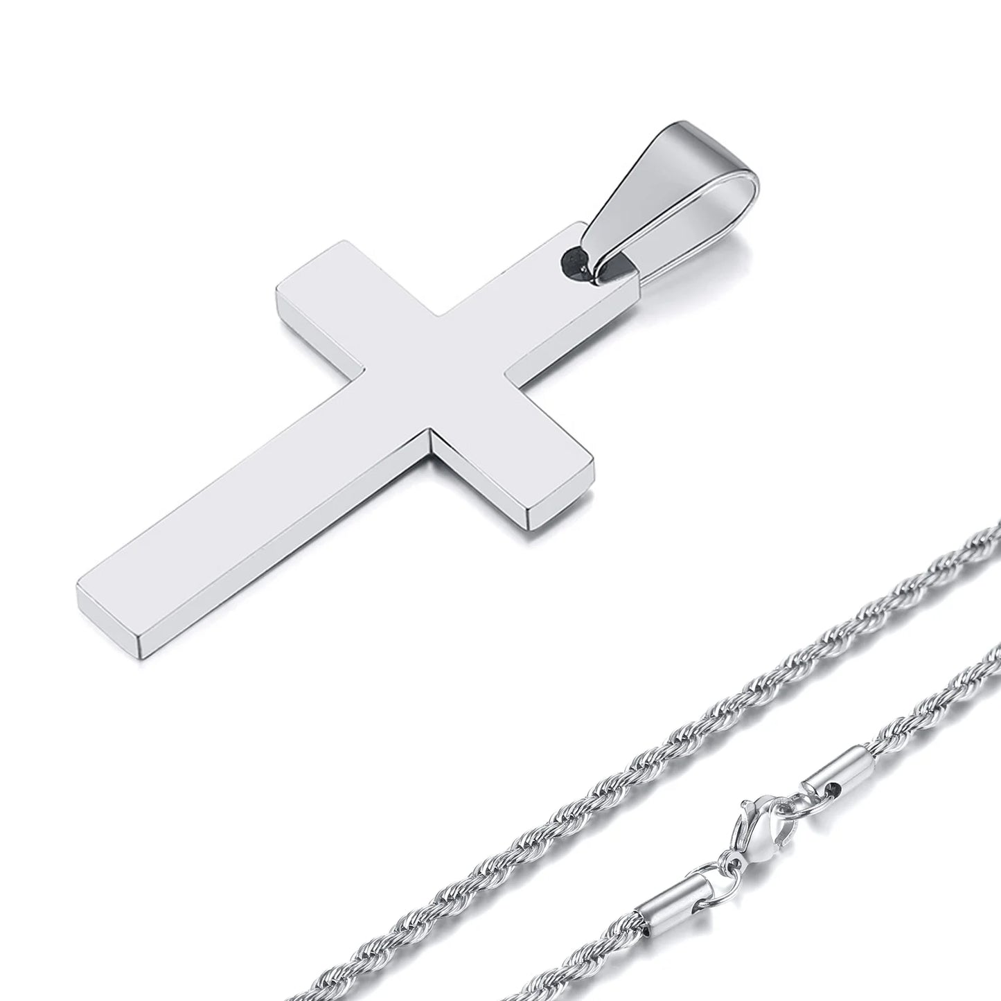 Waterproof Cross Necklaces for Men