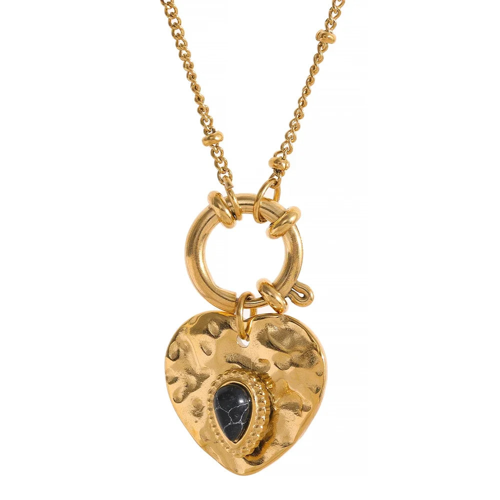 Charm Vintage Metal Heart Pendant